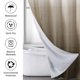 thumbnail image 5 of Cortinas de ducha Apuakthei para baño, cortina de ducha repelente al agua con 12 ganchos, 90 x 180 cm, 5 of 6