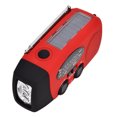 thumbnail image 2 of Linterna LED de emergencia con cargador solar AM/FM/NOAA con manivela de radio, 2 of 7