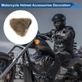 thumbnail image 3 of Accesorios para Casco de Motocicleta Decoración Orejas de Gato 3D para Cascos de Motocicleta Bicicleta Esquí Marrón Pegatinas 1 Juego, 3 of 6