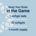 thumbnail image 5 of Life Extension Cognitex Alpha GPC – Alpha-Glyceryl Phosphoryl Choline, Phosphatidylserine, Blueberry Extract – A Strong Foundation for Cognitive Health – Non-GMO, Gluten-Free – 30 Softgels, 5 of 11
