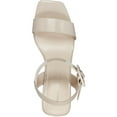 thumbnail image 2 of Marc Fisher Womens Lukey Patent Open Toe Wedge Sandals, 2 of 3