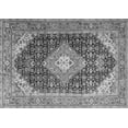 thumbnail image 1 of Ahgly Company Indoor Rectangle Medallion Gray Traditional Area Rugs, 5' x 8', 1 of 1
