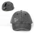 thumbnail image 4 of AirLoni Unisex Adjustable Dad Trucker Hat Foldable Lightweight Breathable Classic Baseball Cap for Men Women Black,One Size, 4 of 4