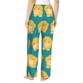 thumbnail image 3 of Psyduck Women's Pajama Pants Ultra Soft Comfy Sleep Lounge Pants Cartoon Print Lightweight Casual Bottoms Loungewear, 3 of 8