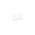 thumbnail image 1 of Azar Displays 112735 4.5" W x 3.5" H Porte-Signes Horizontal en Forme de L -10pk, 1 of 1