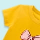 thumbnail image 5 of Tops de Verano de Manga Corta de las Mujeres de Punto con Costillas con Corte de Espalda de Arco Slim Fit Halagador, 5 of 6
