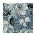 thumbnail image 4 of HAOXIT vines Contemporary Print Heavy Gauge Vinyl Flannel Backed Tablecloth, Indoor/Outdoor Wipe Clean Tablecloth 36*36, 4 of 8