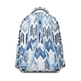 thumbnail image 3 of "Boho Fashion Backpack for School - 17” Laptop-Friendly Tribal Daypack, Roomy & Water-Resistant for College Students & Commuters", 3 of 6