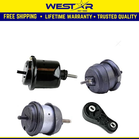 Fits 2009-2017 Buick Enclave/Chevrolet Traverse 3.6L AUTO Motor&Trans Mount