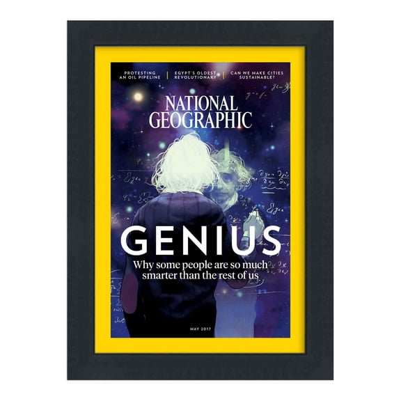 National Geographic Magazine Display Frame - Includes Acrylic, Backing, and Hardware - Fits Any