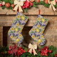 thumbnail image 6 of Salouo Lavender Flowers Print Christmas Decorations Stockings 1 Pack 18'' Xmas Stockings Holiday Stocking Personalized Farmhouse Decor for Home Family Party Tree, 6 of 7