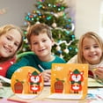 thumbnail image 4 of Cqxid Greeting Card Under $5 3D Three Dimensionals Greeting Card Creative Christmas Message Card Holiday Greeting Card, 4 of 6