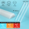 thumbnail image 3 of SHALL Mini Hot Glue Sticks, 0.27” Dia x 8” Long, 100-pack Clear Hot Melt Glue Gun Sticks for All-Temp Mini Glue Guns, Multipurpose for Kids Adults DIY Art Craft Sealing Repairing Festival Decoration, 3 of 7