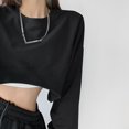 thumbnail image 2 of Vedolay T Shirts Oversized Sweatshirt for Women Pullover Top Long Sleeve Hoodies Fall 2023 Clothes,Black M, 2 of 5