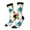 3 Black, variant on Cactus And Insects Print Adult Socks for Men & Women,Calf Socks, Ankle Socks,Boots Socks,Breathable Casual Sock,Unisex Crew Socks