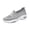 Gray, variant on Willtoo Orthopedic Shoes for Women Mesh Breathable Non Slip Sneakers Arch Support Relaxed Walking Shoes Versatile Slip on