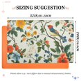 thumbnail image 6 of Yayeee Doormat for Indoor Entrance 32" x 20" Non Slippery Floor Rug, Green Floral Pattern, 6 of 8
