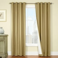 Thermalogic Blackout Curtains Product Image Thermalogic Nantucket Insulated Grommet Top Panel