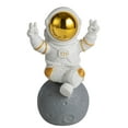 thumbnail image 2 of Decorative Sculpture Figurine Decor PVC Spaceman Astronaut Figurine Figures Statue Desk Ornament Decor Gift Kid Gift, 2 of 8