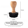 thumbnail image 2 of Espresso Machine Portafilter Cleaning Brush Coffee Brushes Tools for 58mm Powder B, 2 of 4
