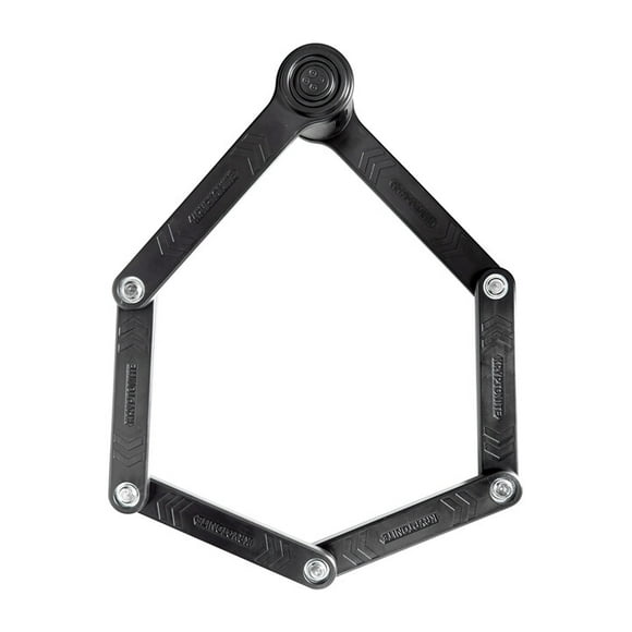 KRYPTONITE : KEEPER 585 FOLDING LOCK : BLACK/GREY : 5MM X 85CM