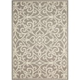 thumbnail image 2 of Nourison Linear Silver/Ivory Area Rug, 2 of 4