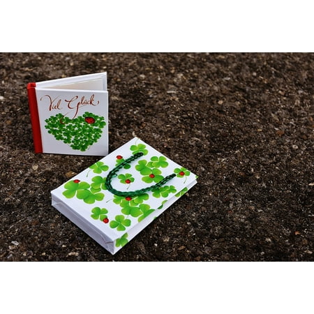Good Luck Wishes Cards - LAMINATED POSTER Greeting Card Luck Beautiful Rather Book Greeting Poster Print 24 x 36