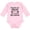 AD-Pink, variant on Only the Best Nieces Get Promoted to Big Cousin Boys or Girls Long Sleeve Baby Bodysuit