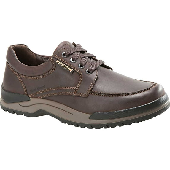 Men's Mephisto Charles Walking Shoe Dark Brown Grizzly 11 M