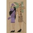 thumbnail image 2 of J. Dory 13x18 Black Ornate Wood Framed Double Matted Museum Art Print Titled - Creations Amy Linker (Ballard Et Cie) - on La Croisette (1927), 2 of 5