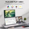 thumbnail image 3 of Monitor Dual UPERFECT Delta 18.5" 100Hz 1080P HDR Plegable 360°, 3 of 7
