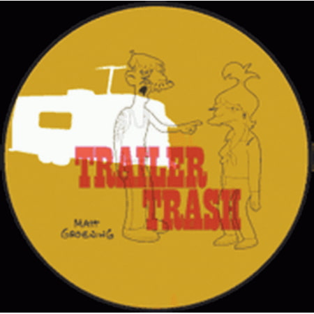 Simpsons Trailer Trash Button SB3339