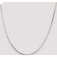 thumbnail image 5 of Sterling Silver 1.65mm Octagonal Snake Chain (20 X 1.65) Made In Italy qos050-20, 5 of 5