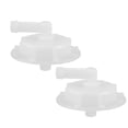 thumbnail image 1 of Unique Bargains Bouchon de Réservoir de Radiateur pour Honda Civic - Lot de 2 Blanc, 1 of 6