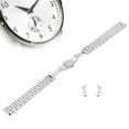 thumbnail image 2 of 14mm Watch Band Stainless Steel Watch Strap Replacement Watch Band Strap AccessorySilver, 2 of 14