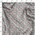 thumbnail image 3 of Soimoi Poly Taffeta White Fabric By the Yard - 56 Inch Wide - Florals Print Fabric - Elegant and Timeless Patterns for Fashion and Home Decor Printed Fabric, 3 of 6
