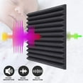 thumbnail image 6 of 50Pcs Acoustic Soundproof Foam Sound Absorbing Panels,1X12X12Inch, 6 of 8