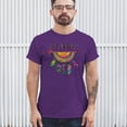 thumbnail image 3 of Tee Hunt Be Brave Dream Catcher T-Shirt Dean Russo Motivation Yolo Men's Tee, Purple, 4X-Large, 3 of 5