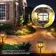 thumbnail image 5 of 8 Luces Solares para Exteriores, para Jardín, Patio, Camino, Entrada, Impermeables, con Encendido y Apagado Automático, para Césped, Patio, Jardín, Camino, Blanco Cálido., 5 of 8