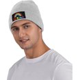 thumbnail image 5 of Be Kind LGBT Pride Rainbow Beanie Hat Men Winter Warm Hat Women Knit Stocking Hat Slouchy Skull Cap Knitted Hat Black, 5 of 8