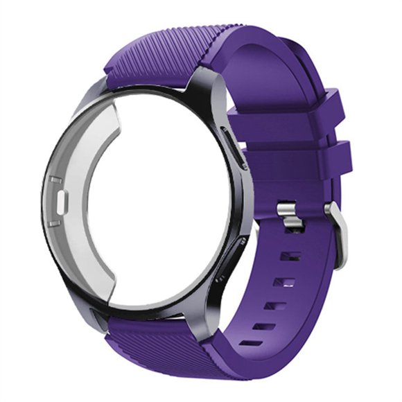 Silicone Case+band For Samsung Galaxy watch 46mm/42mm strap Gear S3 Frontier Band Sports watchband+Protector watch case 42/46 mm