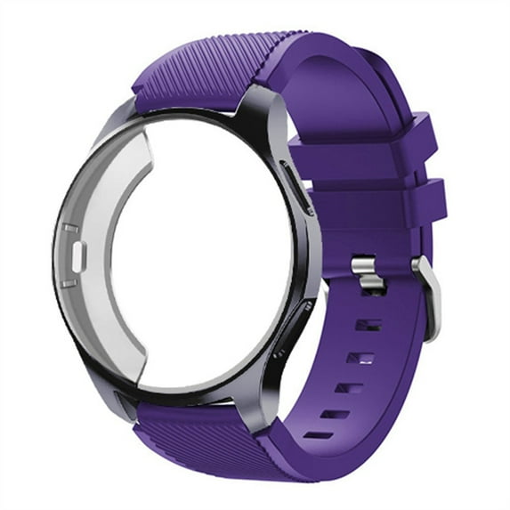 Silicone Case+band For Samsung Galaxy watch 46mm/42mm strap Gear S3 Frontier Band Sports watchband+Protector watch case 42/46 mm