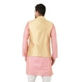 thumbnail image 5 of eloria Men's Nehru Jacket Waistcoat Indian Waistcoat Blazer Jacquard Jacket, 5 of 7