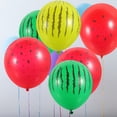 thumbnail image 4 of unbranded 40Ud Globos De Látex Sandía Para De Fiesta Coloridos Y Resistentes, 4 of 6