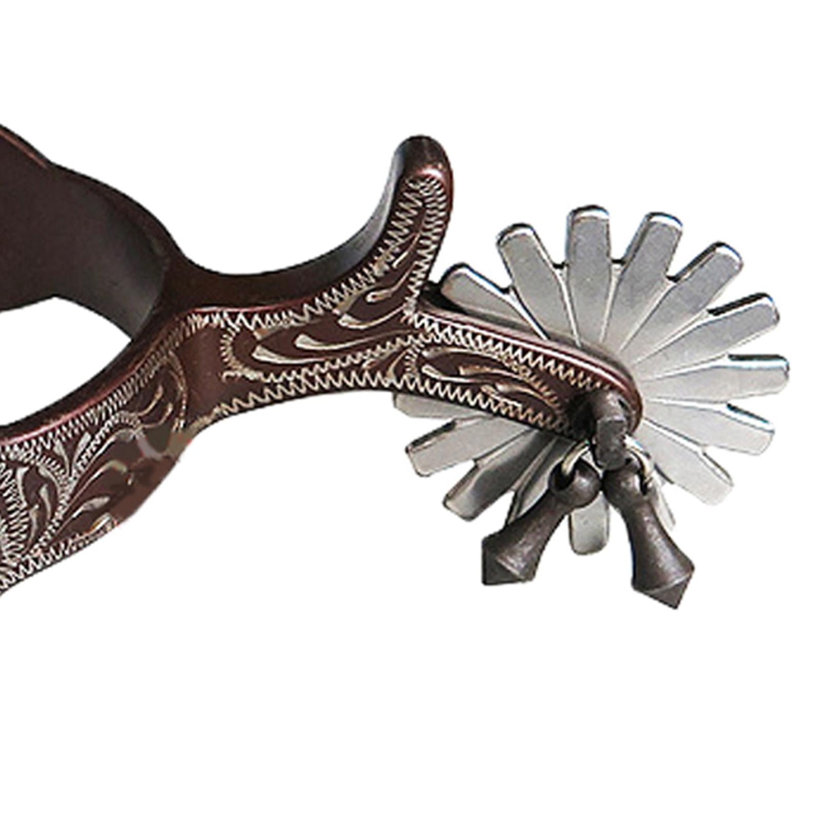 Wswqop 2x Horse , Anti-Rust Western Style for Competition Equipment , Brown