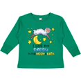 thumbnail image 3 of Inktastic I Love my Daddy to the Moon and Back Cute Sheep Boys or Girls Long Sleeve Toddler T-Shirt, 3 of 5