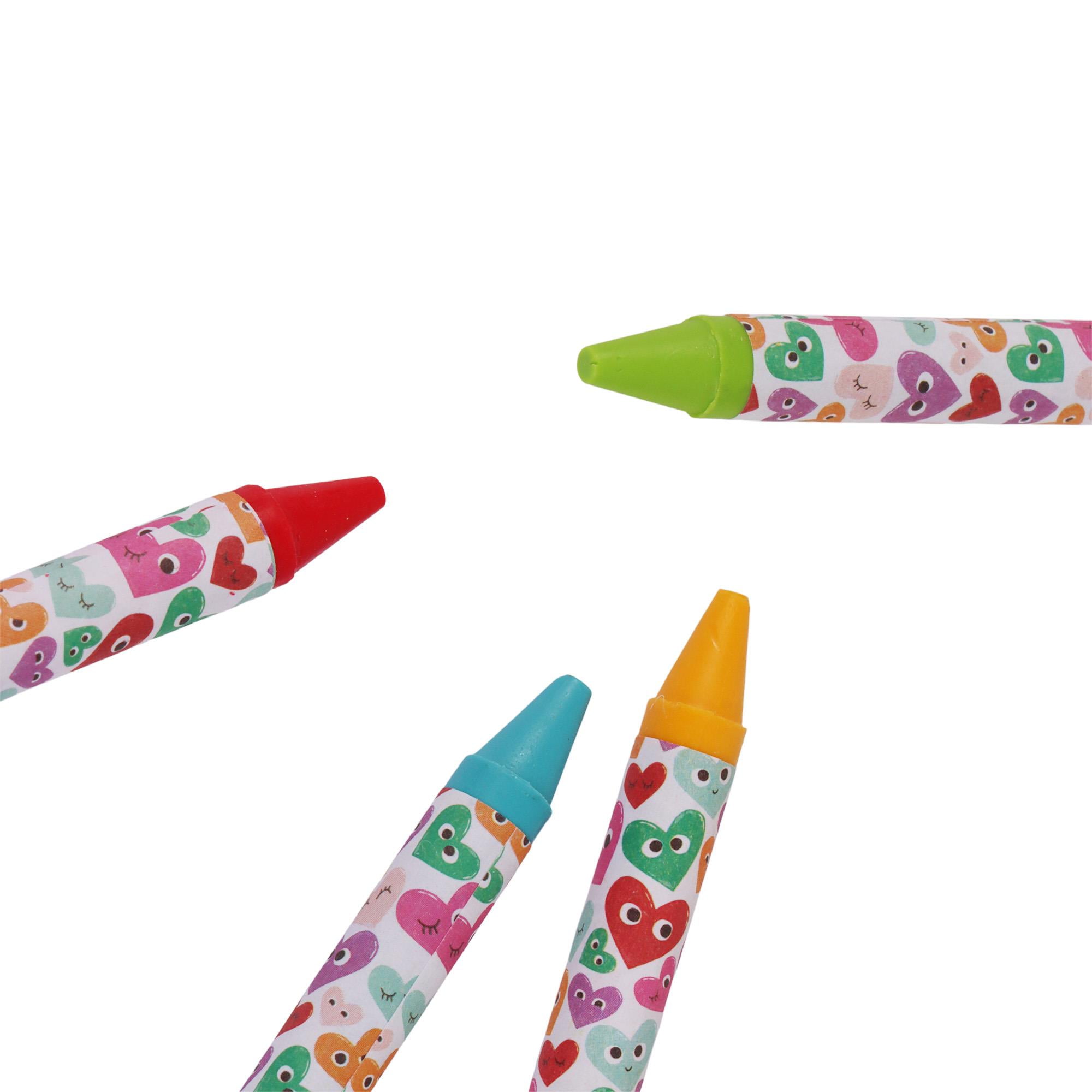 Valentine 8 Crayon Boxes, Paraffin and Paper Material, Ages 3+, by Way to Celebrate