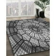 thumbnail image 2 of Ahgly Company Indoor Rectangle Patterned Dark Gray Area Rugs, 3' x 5', 2 of 6