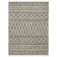 thumbnail image 3 of Nourison Marrakesh Shag Tribal Silver 5'3" x 7'11" Area Rug, (5x8), 3 of 9