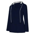 thumbnail image 1 of Veste de Pluie Imperméable Solide 2025 Plus Veste de Curling Imperméable Coupe-Vent à Capuche Vestes en Polyester pour Femmes Veste Extérieure Manteau pour Femmes, 1 of 5